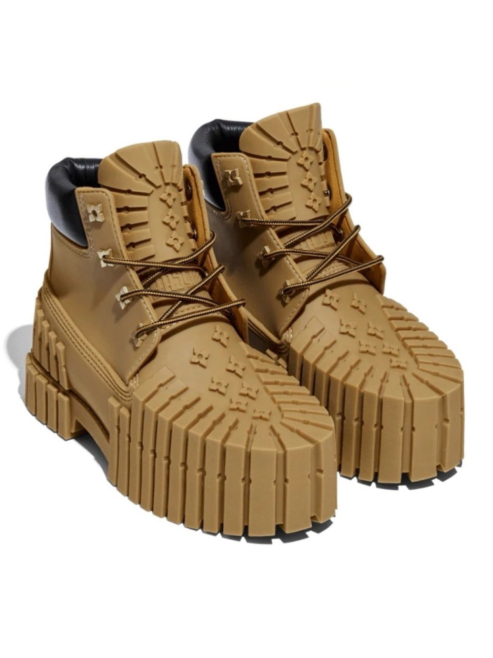NEW MSCHF 2x4 Camel Funky Work Boots Mens Size 12